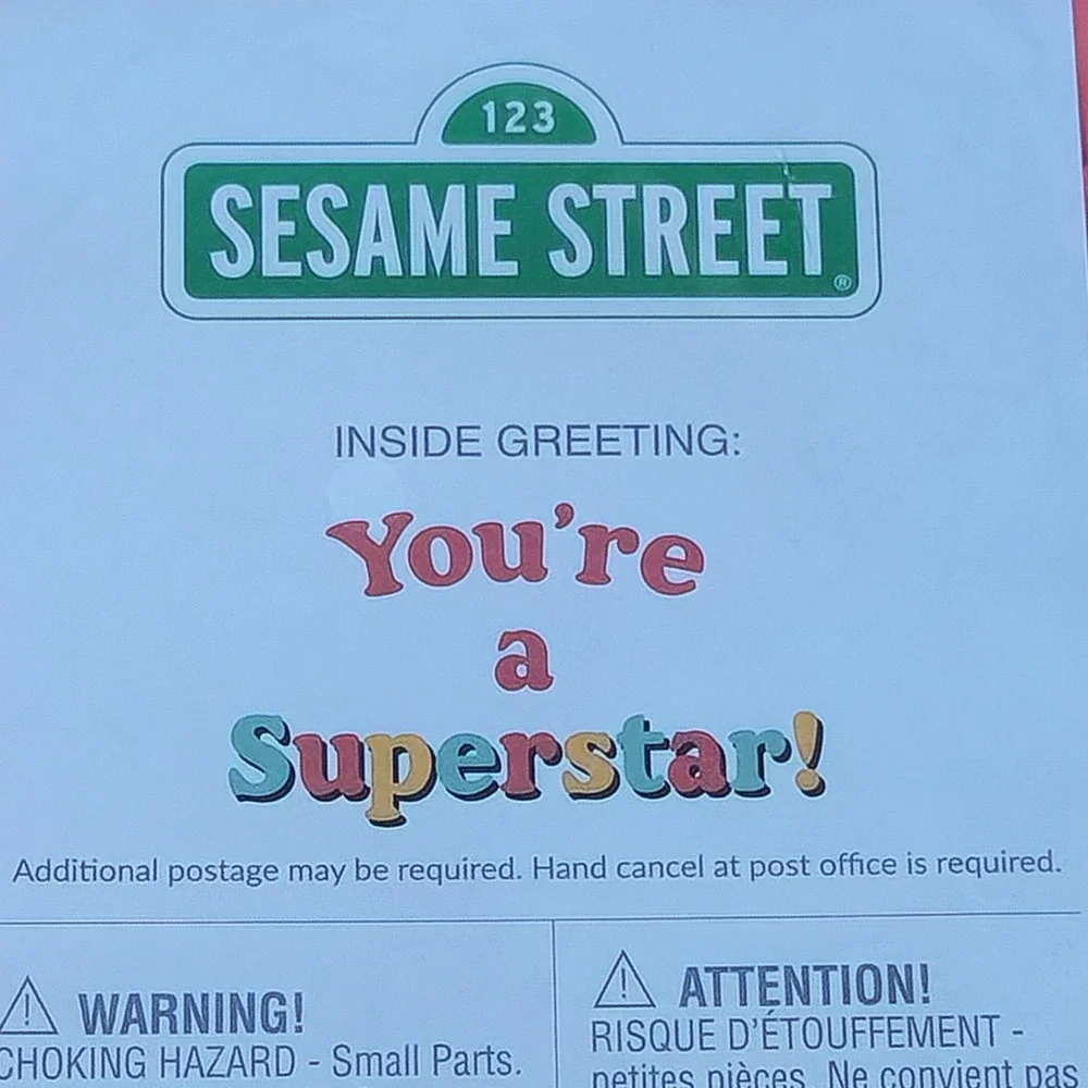 Sesame Street Elmo Congratulations Card You Got This! Superstar Greetings